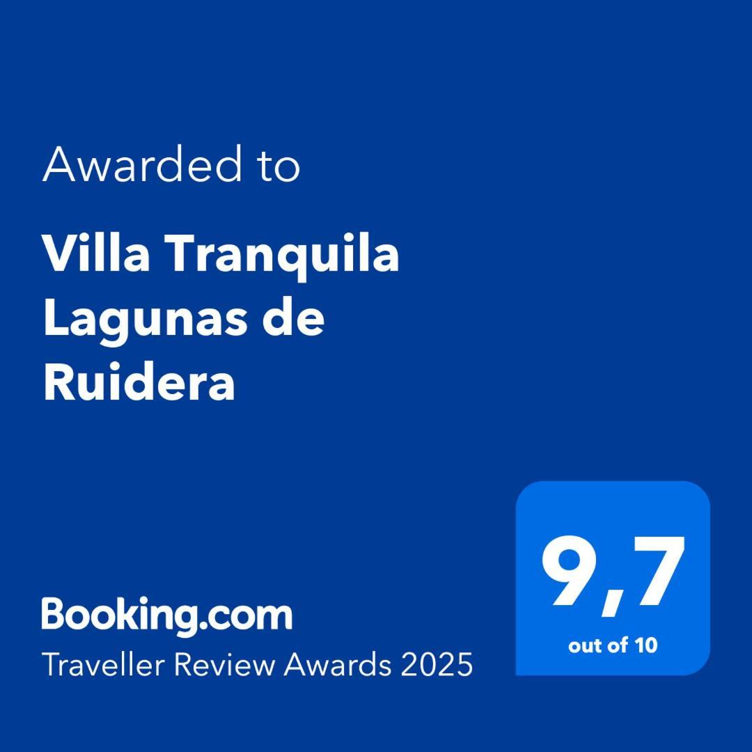 Villa Tranquila Lagunas De Ruidera 오사 데 몬티엘 외부 사진